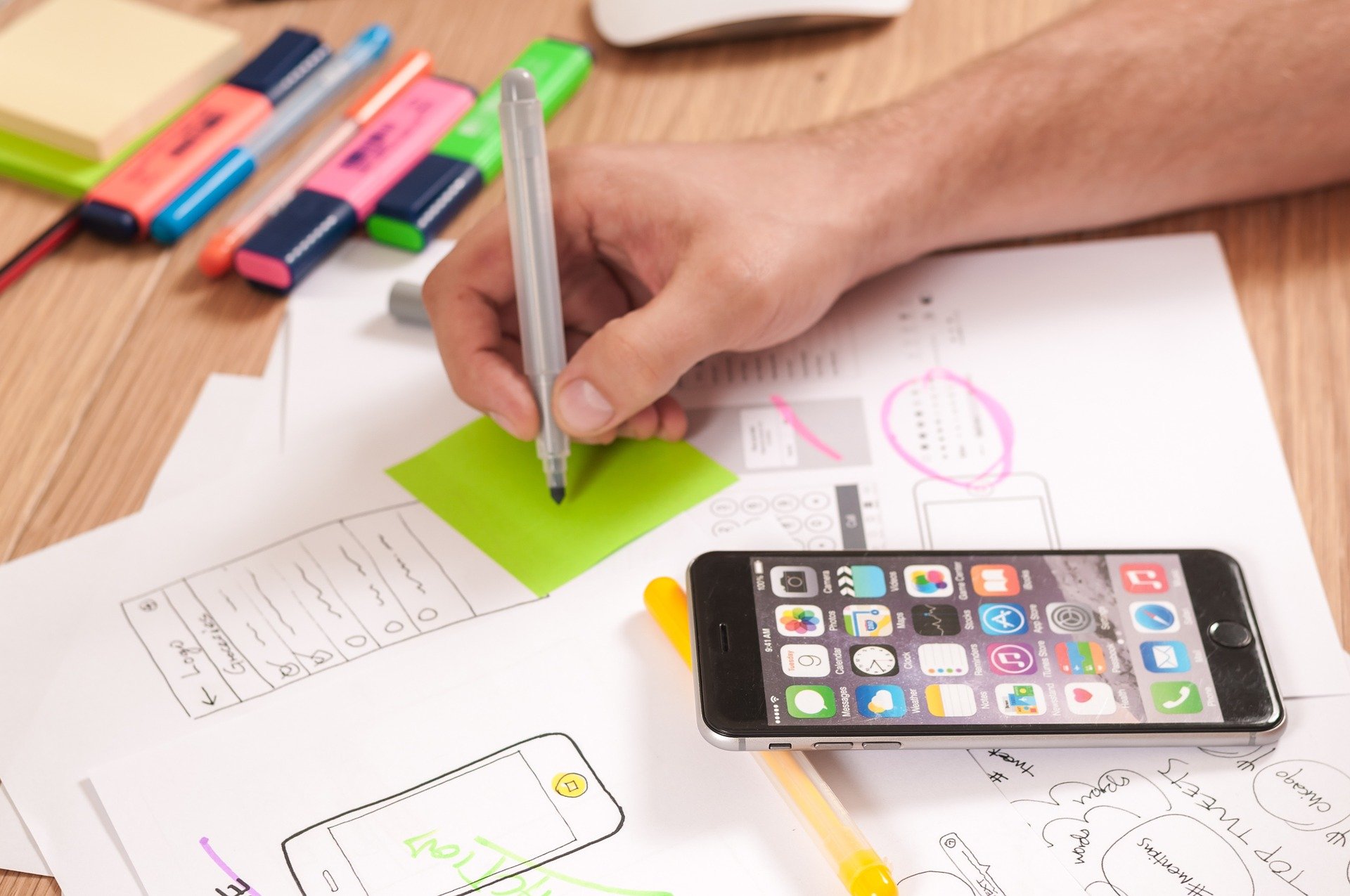 User Interface Design am Beispiel eines Papierprototypen