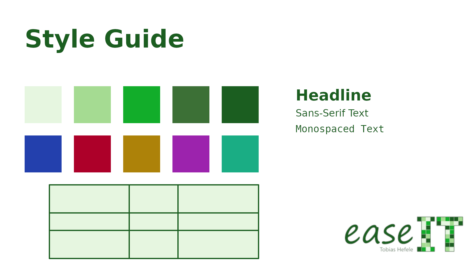 Styleguide – Wunderwaffe oder Hindernis